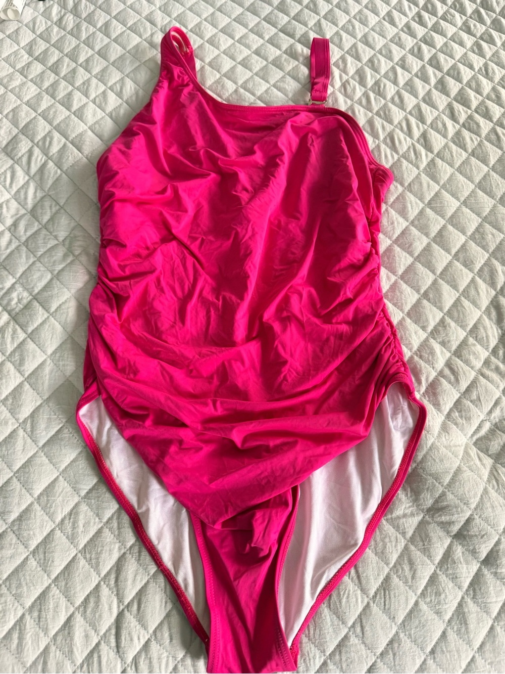 Hot Pink One-Piece Swimsuit